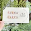 [Huafei Cara Táctil] Deseo Puro Degradado Nude Uñas Portátiles Hechas a Mano 10 Piezas Piezas de Uñas Terminadas Venta al por Mayor
