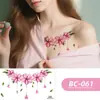 ¿El Nuevo Tatuaje de Flor Transfronterizo de Rikalon? Pegatinas de Tatuaje Impermeables para Clavícula y Pecho Dopamina Personalizadas Pegatinas de Tatuaje Europeas y Americanas