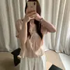 Camisa de Lyocell Estilo Francês com Decote V e Babados, Acabamento em Renda, Blusa Cincha-Cintura, Camisa de Renda Estilo Coreano Sem Mangas, Estilo Delicado