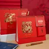 Nuevo Calendario de Escritorio Creativo 2026 Año del Caballo Calendario de Tendencia China Calendario Mensual Publicitario Corporativo Personalizado Venta al por Mayor Personalizada para Empresas