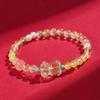 Pulsera Asai de Perla de Agua Dulce Amarilla para Mujer Fresca y Dulce Turquesa Zakyram Pulsera de Zorro de Nueve Colas Joyería al por Mayor