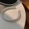 Diadema de Perlas y Diamantes Barroca Multicapa Vintage Moda Elegante Socialité Diadema para el Cabello Accesorios para el Cabello de Presión Simples para Mujeres
