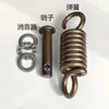 Accesorios para Cesta Colgante de Silla, Ganchos de Resorte, Tornillos, Pasadores Individuales/Dobles para Hamaca, Silenciadores para Silla Colgante, Colección de Pasadores para Mecedora