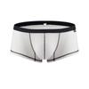 Ropa interior Gtopx para hombre, de tiro bajo, de una sola capa, con diseño U convexa, delgada, transpirable, estilo japonés, calzoncillos tipo boxer, cómodos y sexys