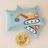 Funda de almohada de esterilla refrescante de verano, dibujos animados de verano 40X60 Individual de seda de hielo para niños 30X50 Guardería Almohada Venta al por mayor