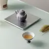 Ino Kiyosong Ritmo Púrpura Flor Branca Pintada à Mão Conjunto de Chá Kung Fu Caixa de Presente High-end Um Bule e Uma Xícara Conjunto de Chá Souvenir Presente