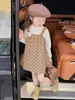Nuevo Traje de Vestido de Manga Larga de Princesa a la Moda para Niñas de Primavera y Otoño Falda de Otoño a la Moda para Bebé Niña Tendencia