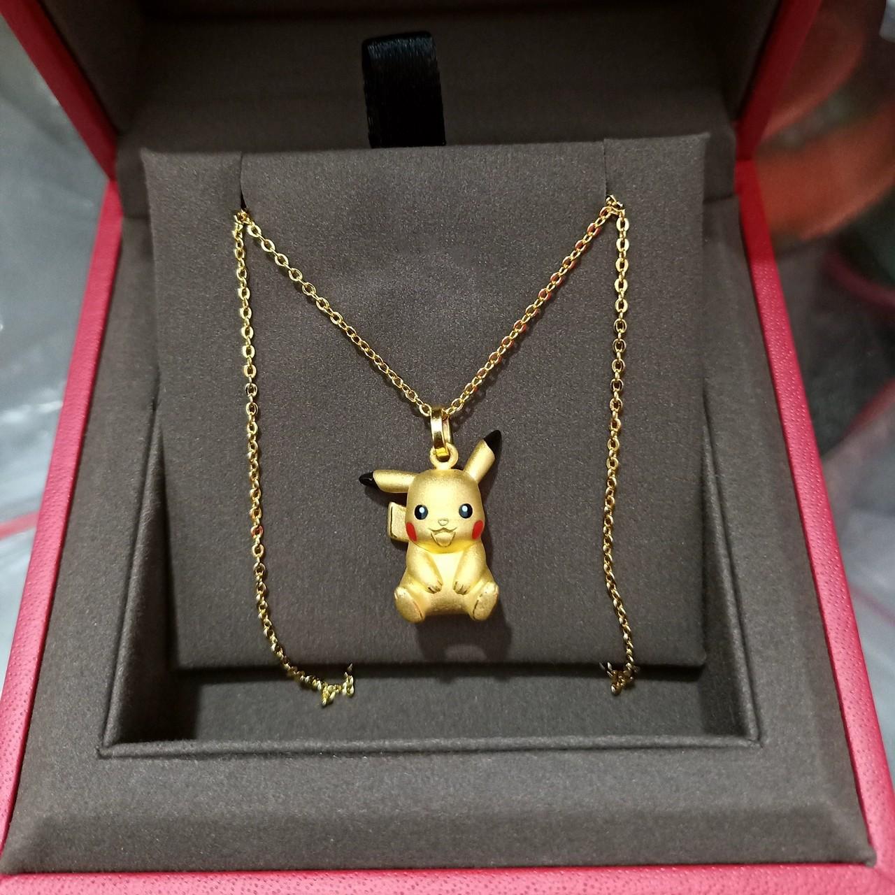 磨砂面皮卡丘吊坠女时详情图03