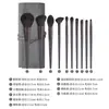 Zhuoerya juego de brochas de maquillaje Cangzhou 10 herramientas de belleza juego completo de brocha suave para sombra de ojos juego de brochas para polvo venta al por mayor de brochas