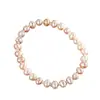 Pulsera Minimalista Francesa con Perlas Naturales 2026 Lujo Joven Nicho Exquisita Pulsera Apilable Joyería de Mano Versátil