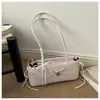 Nova Bolsa Baguete Floral Doce de Nicho 2026 para Mulheres, Estilo Menina Fashion Tendência Laço Bolsa de Axila Bolsa de Ombro