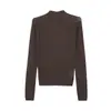 M FIVE 2026 Otoño 23 de Septiembre Shisanhang Nuevo Producto Suéter Base de Punto Fino de Canalé Cuello Alto 0603