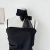 Ins Apilado Desgaste Diseño Jerárquico Encaje Cinta Delgado Estrecho Mujer Primavera y Verano Todo-partido Clavícula Collar de Cuello Cinta de Bufanda de Seda