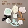 Tabletas de Yeso para Aromaterapia Personalizadas Difusor para Coche Hogar Armario Piedra Difusora Sin Aroma Armario Fresco Desodorante Fragancia