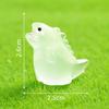 Micro Paisaje Dibujos Animados Lindo Luminoso Godzilla Adornos de Animales Decoraciones DIY Accesorios Escritorio Coche Adornos Pequeños