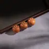Acessórios Pequenos Fofos e Adoráveis, Esculturas em Madeira de Pessegueiro, Contas Soltas, Pingentes para DIY, Acessórios para Joias, Pulseiras Feitas à Mão