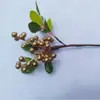 Fruta de Espuma de Natal de Baga Vermelha Simulada Feijão de Acácia Mirtilo Fruta de Natal de Alto Nível Flor Falsa Adereços de Fotografia