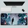 Eu atualizo apenas o mousepad. Tapete de mesa de borracha lavável espesso para teclado de computador de competição eletrônica animação bidimensional super grande