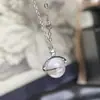 Collar Versa Interstellar Romántico Pequeño Universo Perla Planetaria Microincrustación Diseño de Nicho Cadena de Clavícula de Lujo Ligero Gama Alta