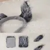 El Set de Diadema de Halloween Más Popular de Amazon Cola Palma Accesorios Creativos Cabeza de Animal Orejas de Animal Lobo Feroz