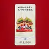 Luoyang Wenchuang Souvenir Pegatinas para Refrigerador Metal Ciudad de Luoyang Texto Características Creativas Punto de Referencia Nuevas Pegatinas para Refrigerador