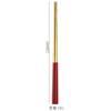 304 pauzinhos quadrados de aço inoxidável louça doméstica antiderrapante à prova de quente pauzinhos públicos estilo chinês chapeamento de titânio tinta Internet Popular Chopsticks