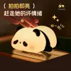 Luz de Noche Panda Panda para Niñas Regalo Habitación de Niños Alimentación de Bebés Atmósfera Luz Suave Lámpara Táctil Adorno