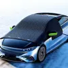Cubierta Magnética Gruesa para Parabrisas de Coche Cubierta de Nieve para Coche Invierno Anti-Escarcha Anti-Congelante Cubierta de Nieve Venta Directa del Fabricante Transfronterizo
