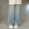 Conjunto Curto de Verão 2026 Novo Estilo Moda Infantil Casual Camisa Polo e Jeans Conjunto de Duas Peças Venda por Atacado