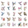 50 adesivos de beija-flor decoram laptop bagagem desktop computador manual guitarra material pet adesivos
