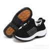 Explosiones Transfronterizas Zapatos de Mujer Antideslizantes Mejorados Talla Grande Zapatos para Madres Zapatos tipo Calcetín Casual Tejido Volador Zapatos de Mujer Zapatos que se Mueven para Mujer