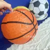 Linterna de Papel Temática Deportiva de Baloncesto, Fútbol, Béisbol Creativa Plegable Hecha a Mano Linterna DIY Colgante de Fondo para el Mundial