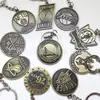 Insignia de Fútbol Bronce en Llavero de Metal Real Madrid Barcelona Inter AC Juve Paris Chelsea Souvenir