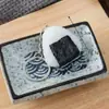Llavero de Sushi Comida Simulada Llavero de Bola de Arroz Triangular Colgante de Bolsa de Arroz con Huevas de Pescado y Algas Estilo Japonés
