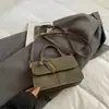 Bolso de Mano con Combinación de Colores Retro para Mujer 2025 Nueva Moda Simple Versátil Bolso Cuadrado Pequeño Bolso de Hombro Único de Gama Alta Bolso Cruzado