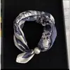 Collar de Perlas con Cierre Magnético, Bufanda Larga de Seda Pequeña para Mujer, Accesorio para el Cuello para Combinar con Camisas, Bufanda Delgada, Bufanda Larga de Seda