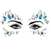 Venta Caliente Transfronteriza Parche Facial de Voz Eléctrica Parche para Cejas Parche Facial Taladro de Resina Taladro de Carnaval Parche de Taladro Maquillaje Facial Decorativo de Taladro