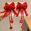 Horquilla Antigua para Niñas Ropa China Antigua Accesorios para el Cabello con Borla Linda Horquilla de Mariposa y Flor Accesorios para Falda Cara de Caballo Tocado
