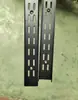 Columna de Rejilla Blanca y Negra Aa Ensanchada y Engrosada, Estantería de Pared, Estante, Librero, Armario, Columna para Vestidor