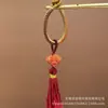 Colgante de Zongzi Tejido a Mano, Accesorios DIY para el Festival del Bote del Dragón, Cuerda de Colores, Cuerda de Mano, Pulsera de Hilo Rojo