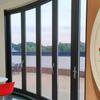 Puerta plegable curva Jin Yi Xiang Puerta plegable grande de aleación de aluminio curva Fabricante de alta resistencia Estilo plegable Moderno minimalista