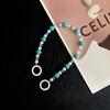 Nuevo Cordón para Teléfono Móvil Personalizado Versátil Cadena de Repuesto para Bolso Joyería Colgante Perla Cristal Cuentas de Tierra Cadena Cruzada Cadena Anticaídas