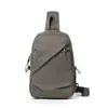 Bolsa Simples para Ciclismo Masculina, Bolsa de Ombro para Exterior, Repelente à Água, Bolsa Transversal Casual e Versátil, Bolsa de Peito Esportiva de Grande Capacidade