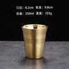 Copo de Cerveja de Aço Inoxidável 304 Atacado Copo de Água para Restaurante Copo Coreano Copo de Água para Jardim de Infância Copo para Gargarejo Copo de Chá Copo com Escultura