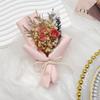 Mini Ramo Rosa Flor Seca Día del Maní Eterno Regalo de Acompañamiento Gesto Día de San Valentín Día del Maestro Regalo a Juego