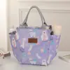 Bolsa aislante nueva de fábrica bolsa de almuerzo de tela Oxford bolsa para lonchera bolso de mano bolso de mamá en stock venta al por mayor