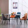Cadeira de Jantar Leve Luxo Cadeira com Encosto Malha Hotel Cadeira de Negociação Penteadeira Pronta Fabricante de Cadeira de Manicure Venda por Atacado Cadeira de Jantar com Encosto
