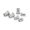 Tuerca remachable de cabeza plana de acero inoxidable 304 con veta vertical GB87110.1, tuerca remachable moleteada, tuerca remachable de cabeza plana grande