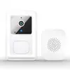 [Fábrica] Campainha de Porta Inteligente Visual Sem Fio Interfone de Voz Alarme Residencial wifi Olho Mágico Eletrônico Campainha APP