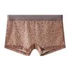 Nueva Ropa Interior de Seda Hielo para Mujer Huajielong Color Sólido Malla Cintura Media Talla Grande para Mujer Transpirable Calzoncillos tipo bóxer para Mujer Se Puede Enviar en Nombre de Otros